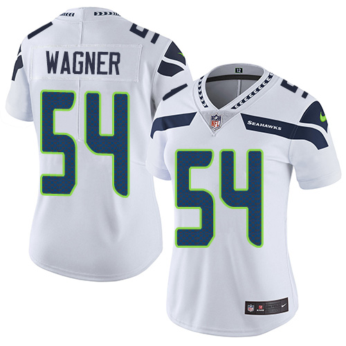 2019 Women Seattle Seahawks #54 Wagner white Nike Vapor Untouchable Limited NFL Jersey